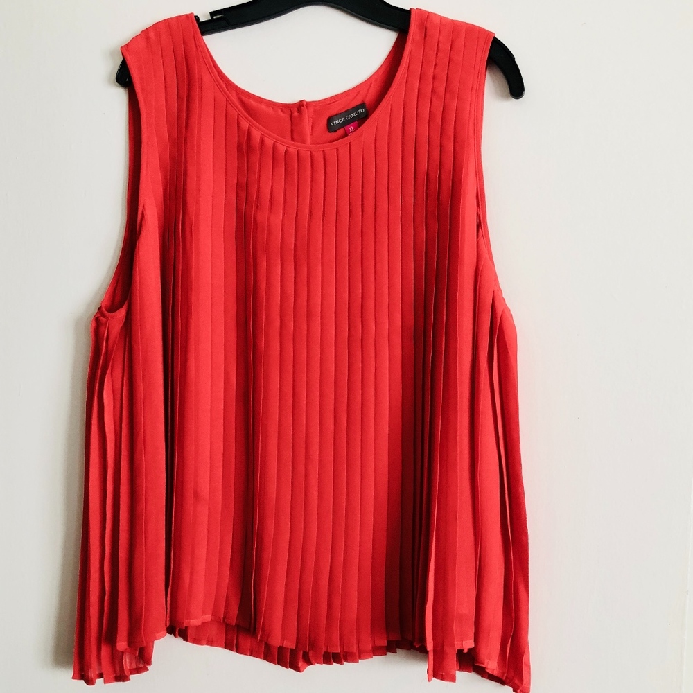 Vince Camuto Pleated Blouse